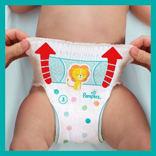 Εικόνα της Πάνες Βρακάκι Pampers Pants No.3 (6-11Kg) Mega Pack 128τμχ