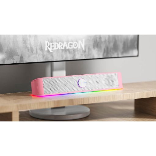 Εικόνα της Gaming Soundbar Redragon GS560 Adiemus RGB Pink