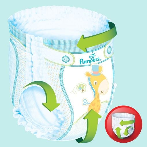 Εικόνα της Πάνες Βρακάκι Pampers Pants No.4 (9-15Kg) Monthly Pack 176τμχ