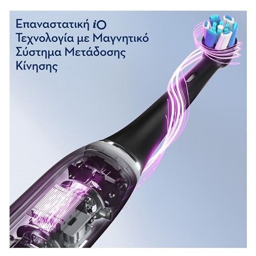 Εικόνα της Ηλεκτρική Οδοντόβουρτσα Oral-B iO Series 3 με Θήκη Ταξιδίου Black