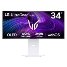 Εικόνα της Οθόνη LG UltraGear 34GX90SA-W 34" Curved OLED WQHD 240Hz HDR with webOS