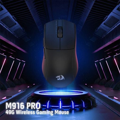 Εικόνα της Ποντίκι Redragon King M916 Pro 4K Wireless Black