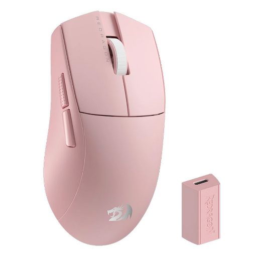 Εικόνα της Ποντίκι Redragon King M916 Pro 4K Wireless Pink