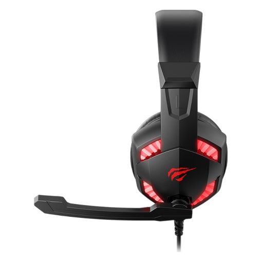 Εικόνα της Headset Havit Gamenote H2032d Red LED USB & 3.5mm Black
