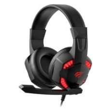 Εικόνα της Headset Havit Gamenote H2032d Red LED USB & 3.5mm Black