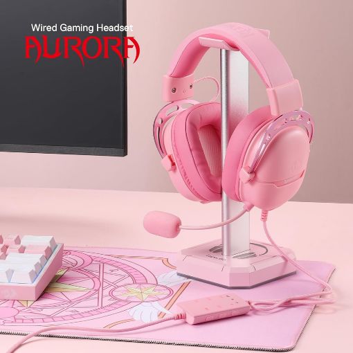 Εικόνα της Headset Redragon Aurora H376 Pink