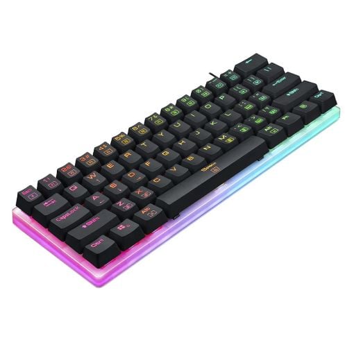 Εικόνα της Πληκτρολόγιο Redragon Alien Giant K605 60% Super-Sized RGB Blue Switches (US)