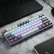 Εικόνα της Πληκτρολόγιο Redragon Fizz K617 SE 60% RGB Custom Switches (US) White