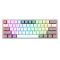 Εικόνα της Πληκτρολόγιο Redragon Fizz K617 SE 60% RGB Custom Switches (US) White