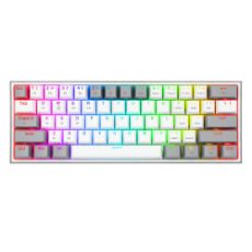 Εικόνα της Πληκτρολόγιο Redragon Fizz K617 SE 60% RGB Custom Switches (US) White