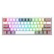 Εικόνα της Πληκτρολόγιο Redragon Fizz K617 SE 60% RGB Custom Switches (US) White