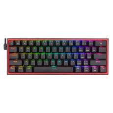 Εικόνα της Πληκτρολόγιο Redragon Fizz K617 SE 60% RGB Custom Switches (US) Black