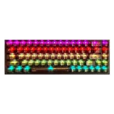 Εικόνα της Πληκτρολόγιο Redragon Castor K631 PRO Transparent 65% Wireless RGB Custom Switches Black