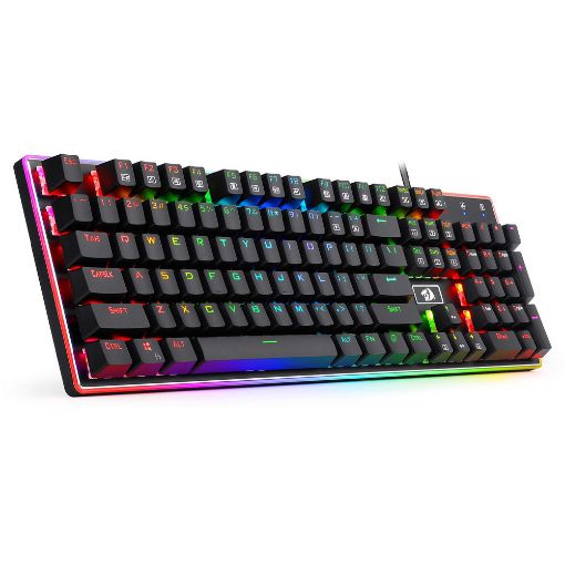 Εικόνα της Πληκτρολόγιο Redragon Ratri K595 Full RGB Blue Switches (US) Black