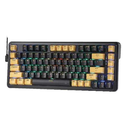 Εικόνα της Πληκτρολόγιο Redragon Elf K649 65% RGB Gold-Melt Switches (US) Black