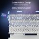 Εικόνα της Πληκτρολόγιο Redragon UCAL K673 Pro 75% Wireless RGB Red Switches (US) Vintage White