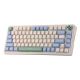Εικόνα της Πληκτρολόγιο Redragon UCAL K673 Pro 75% Wireless RGB Red Switches (US) Vintage White