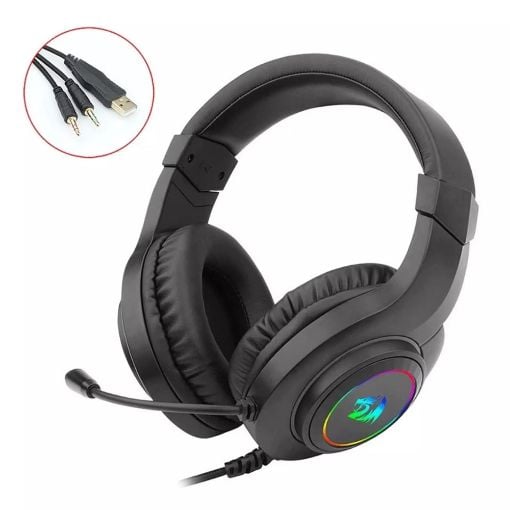 Εικόνα της Headset Redragon H260W Hylas RGB Black
