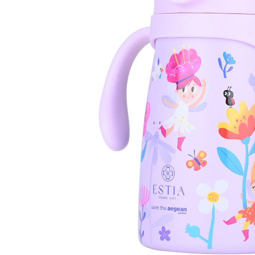 Εικόνα της Παιδικό Παγούρι Θερμός Estia Bubble Bottle Save The Aegean 300ml Fairy Tales 01-34214