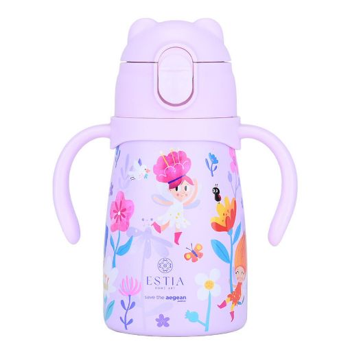 Εικόνα της Παιδικό Παγούρι Θερμός Estia Bubble Bottle Save The Aegean 300ml Fairy Tales 01-34214