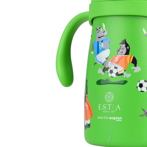 Εικόνα της Παιδικό Παγούρι Θερμός Estia Bubble Bottle Save The Aegean 300ml Jungle Kick 01-33224