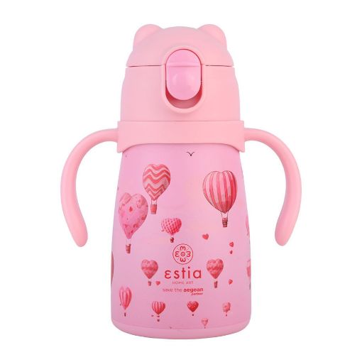 Εικόνα της Παιδικό Παγούρι Θερμός Estia Bubble Bottle Save The Aegean 300ml Love Ascent 01-33231