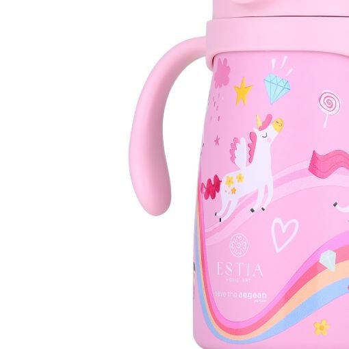 Εικόνα της Παιδικό Παγούρι Θερμός Estia Bubble Bottle Save The Aegean 300ml Rainbow Dreams 01-34221