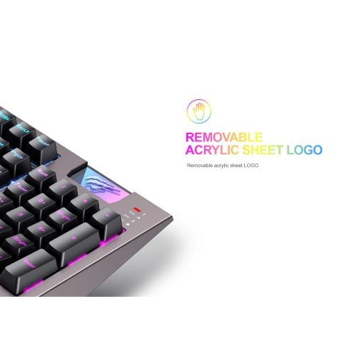 Εικόνα της Πληκτρολόγιο Havit KB872L Full RGB Black
