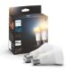 Εικόνα της Smart Lamp Philips Hue E27 A60 800lm 6W Tunable White (2-Pack)