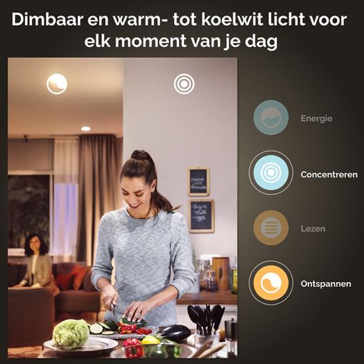 Εικόνα της Smart Lamp Philips Hue E27 A60 1100lm 9W RGB & Tunable White 929002468801