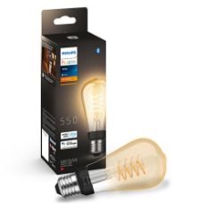 Εικόνα της Smart Lamp Philips Hue E27 ST64 550lm 7W Extra Warm White 929003051701