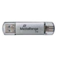 Εικόνα της MediaRange USB 3.2 Combo Flash Drive with USB-A & USB-C 1TB Silver MR941-1