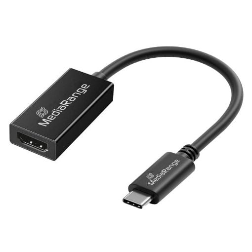 Εικόνα της Converter MediaRange USB-C Male to HDMI Female 20cm Black MRCS234