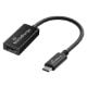 Εικόνα της Converter MediaRange USB-C Male to HDMI Female 20cm Black MRCS234
