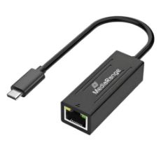 Εικόνα της Adapter MediaRange USB-C Male to RJ45 Ethernet Female 20cm Black MRCS237