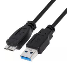 Εικόνα της Καλώδιο MediaRange USB-A to Micro-B 1.8m 5W Black MRCS240