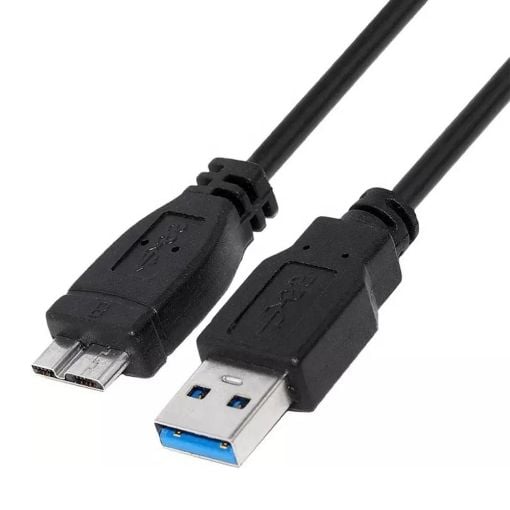 Εικόνα της Καλώδιο MediaRange USB-A to Micro-B 1.8m 5W Black MRCS240
