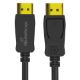 Εικόνα της Καλώδιο MediaRange DisplayPort 2.1 M/M 40Gbps 2m Black MRCS248