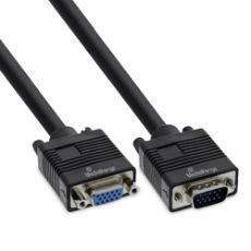 Εικόνα της Καλώδιο Προέκτασης MediaRange VGA (HD15) M/F 2m Black MRCS249