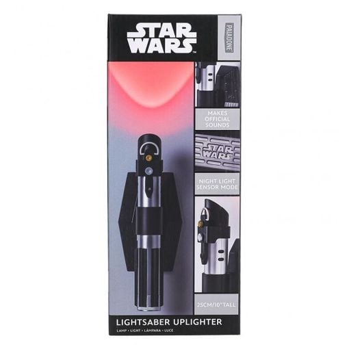 Εικόνα της Επιτοίχιο Φωτιστικό Paladone Star Wars Lightsaber Uplighter PP11320SW