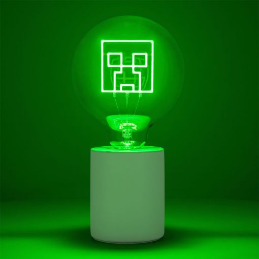Εικόνα της Φωτιστικό Paladone Minecraft LED Neon Bulb PP14242MCFEU