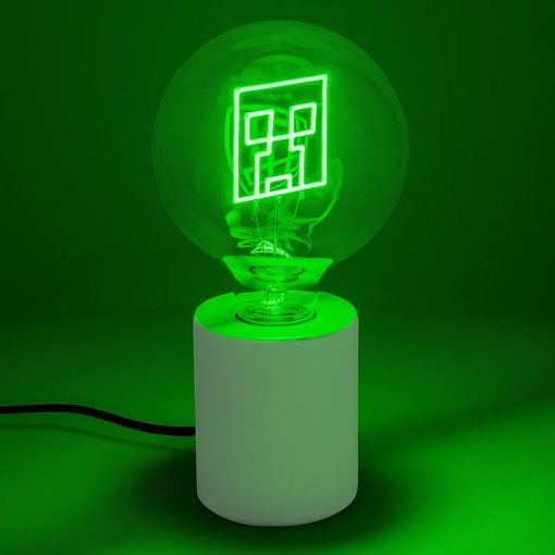 Εικόνα της Φωτιστικό Paladone Minecraft LED Neon Bulb PP14242MCFEU