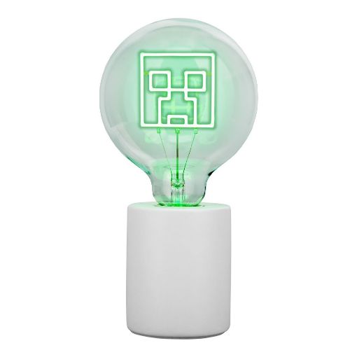 Εικόνα της Φωτιστικό Paladone Minecraft LED Neon Bulb PP14242MCFEU