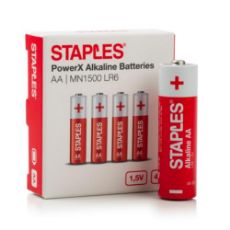 Εικόνα της Αλκαλικές Μπαταρίες Staples PowerX MN1500 AA 4τμχ 390686