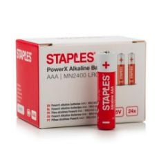 Εικόνα της Αλκαλικές Μπαταρίες Staples PowerX MN2400 AAΑ 24τμχ 390682