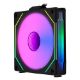 Εικόνα της Case Fan Lian Li UniFan Infinity SL-INF 120mm ARGB Reverse Black (3-pack with Controller) G99.12RSLIN3B.00