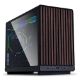 Εικόνα της Lian Li Dan Cases A3-mATX All Mesh Steel-Fabric Wood & Glass Edition Black G99.A3X-WDG.00