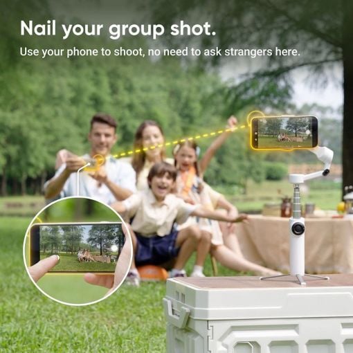 Εικόνα της Smartphone Gimbal Insta360 Flow 2 Type-C Gray Tracker Bundle CINSABQA
