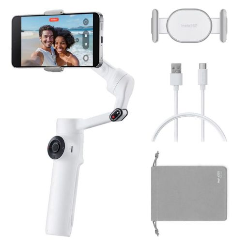 Εικόνα της Smartphone Gimbal Insta360 Flow 2 Type-C White Standard Bundle CINSABQA