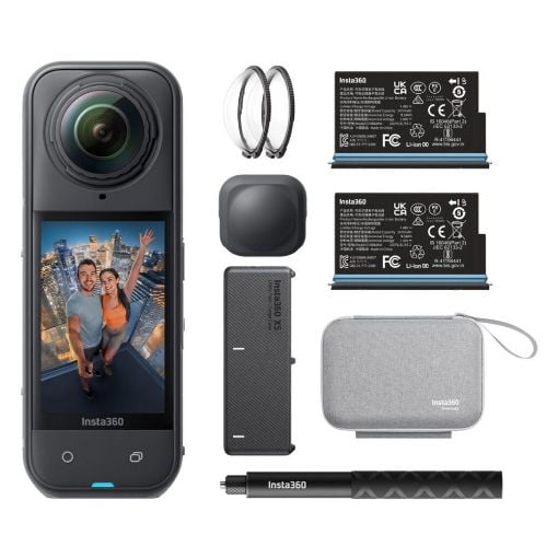 Εικόνα της Insta360 X5 Action Camera 8K Black Essentials Bundle CINSAAHA